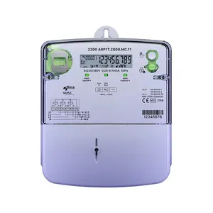 Giữa/CE giấy chứng nhận dlms mô hình 2300 PLC ba-giai đoạn năng lượng meter/thông minh đồng hồ điện/thông minh Meter