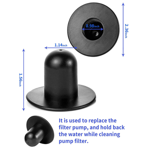 <span class=keywords><strong>Bouchon</strong></span> de remplacement pour trou de filtre de pompe de piscine <span class=keywords><strong>Bestway</strong></span> & Intex – <span class=keywords><strong>Bouchon</strong></span> mural pour piscines hors sol - Product Image 2