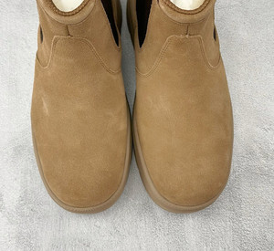 Chaussures de sécurité pour hommes, bottes Chelsea en cuir véritable noir à plateforme en caoutchouc, style britannique de luxe, <span class=keywords><strong>Uggs</strong></span>, chaussures pour hommes, <span class=keywords><strong>Homme</strong></span> 2025 - Product Image 3
