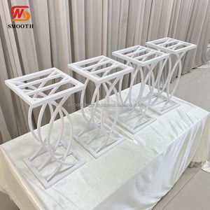 SMOOTH Luxurious Wedding Flower Vase Iron <b>Backdrop</b> Flower <b>Stand</b> <b>with</b> Customizable Color for Floral Arrangements - Product Image 6