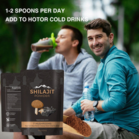 Extrait de Shilajit OEM en vrac, mélange de champignons, poudre de café en gros, Shilajit naturel de l'Himalaya, café pur