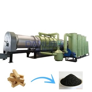 Four de carbonisation à bon prix pour la production de charbon d'amande, machine à fabriquer du charbon - Product Image 1