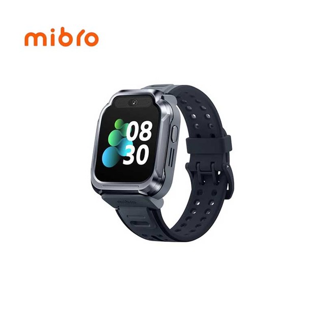 Mibro Kids S1 Square LCD Display Fitness & Activity Tracker with SIM Alarm Clock Silica Gel Band Plastic Case