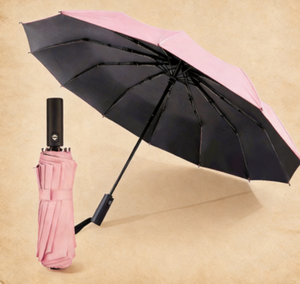 Nouveau design, grande taille, parapluie de voyage automatique coupe-vent à 10 baleines, personnalisable, vente en gros pour garçons - Product Image 2