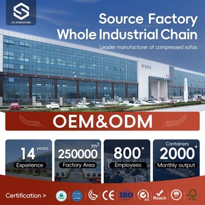 Sofá OEM en Caja, Sofá Cama Compacto <span class=keywords><strong>de</strong></span> Espuma Comprimida <span class=keywords><strong>de</strong></span> 3 Plazas, ODM, Fácil Montaje, Canapé Comprimido que Ahorra Espacio, Venta al por Mayor para Apartamentos - Product Image 5