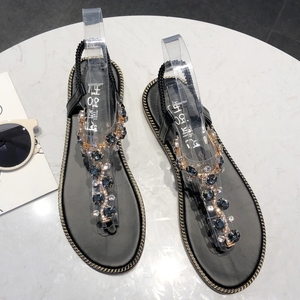 Sandalias de Moda para Mujer 2026, Zapatos de Lujo de Diseñador, Sandalias de Playa Ligeras y Transpirables con Brillo para Mujer - Product Image 6