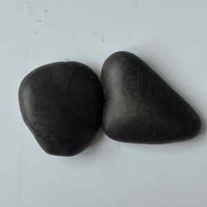 Natuurlijk Gepolijste Zwarte Rivierstenen 2-4Cm-Gladde Kiezels Voor Aquariumdecor En Aquariumsubstraat - Product Image 3