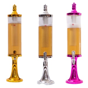 Distributeur vertical de bière et de boissons à <span class=keywords><strong>robinet</strong></span> unique <span class=keywords><strong>avec</strong></span> réservoir de stockage de liquide transparent, usage commercial - Product Image 3