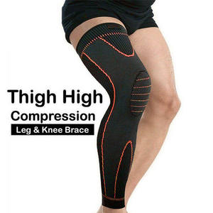 Vente chaude Respirant Longue Compression Jambe Manches Genou Manches Protéger La Jambe pour Hommes Femmes - Product Image 3