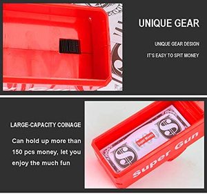 Vendita calda giocattoli tiratore a batteria pistola soldi <span class=keywords><strong>carta</strong></span> giocando cannone a spruzzo pistola per bambini - Product Image 4