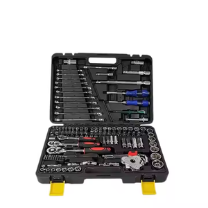 <strong>Professional</strong> 121-Piece Socket <strong>Set</strong> Tool Kit - Complete Car Repair Toolbox with <strong>Wrench</strong> <strong>Set</strong>, Automotive Mechanic Tools - Product Image 1