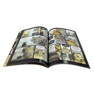 Cetakan kualitas tinggi buku gambar alam anak-anak sampul keras brosur pembelajaran dini anak-anak cetak katalog dengan sampul keras