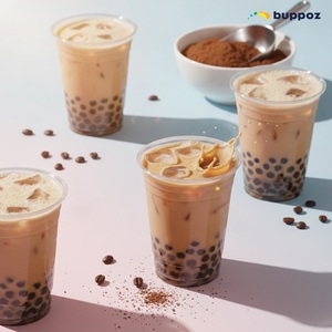 Poudre de café instantané 1kg, certifiée Halal HACCP, pour les magasins de bubble tea et de milk tea, qualité supérieure, saveur personnalisée - Product Image 5