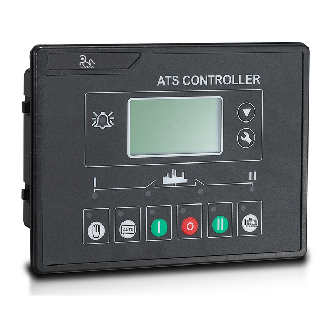 LVMA Y700/Y701-Y703 ATS Transfer Switch Controller Generator Control 16A DC 8.0V-35.0V AC 80V-625V RS485/Modbus