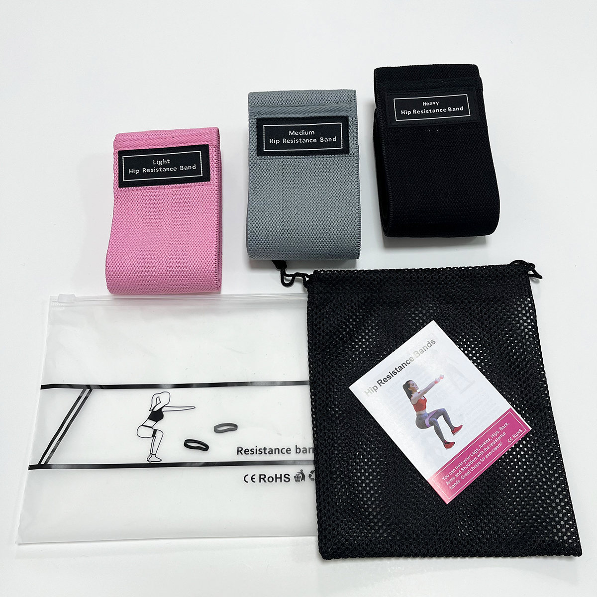Pink Gray Black