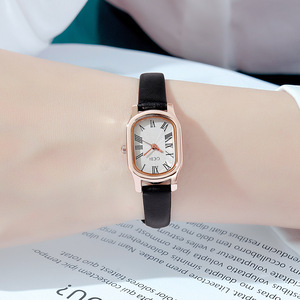Relojes de Mujer Modernos, Relojes de Pulsera de Cuero Más Vendidos, Estilo Coreano Fresco y Lindo, Relojes de Cuarzo de Moda Estilo Estudiantil - Product Image 1