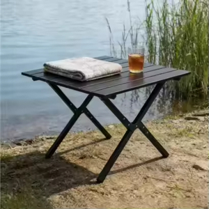 Conjunto de Mesa de Café para Exteriores de Fácil Montaje, Muebles de Hierro Portátiles Modernos para Espacios de Ocio - Product Image 3