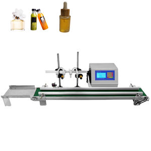 Machine de remplissage de liquides à commande numérique de bureau la plus vendue, 4 buses, pour bouteilles d'eau, de parfum, d'huile, de sauce, de jus - Product Image 2