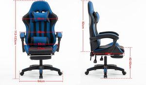 <strong>UK</strong> Free Shipping High Quality PU Leather Gamer Stuhl OEM logo Durable Professional Leather Gaming <strong>Chair</strong> with Excellent Padding - Product Image 6
