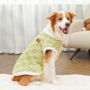 Neue Umweltfreundliche Klassische Bedruckte Polyester-Hundebekleidung Plüsch-Mäntel Jacken für <span class=keywords><strong>Golden</strong></span> <span class=keywords><strong>Retriever</strong></span> Große Hunde Alle Jahreszeiten Haustier - Product Image 5