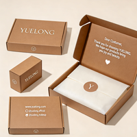 Boîte d'expédition en carton premium personnalisée, imprimée, en carton ondulé, pour cadeaux, artisanat, expédition aérienne, emballage e-commerce, boîte d'abonnement