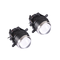 Par de 3,0 pulgadas de bi-xenon HID Kit de lente de proyector de luz antiniebla de coche para BMW Toyota Nissan Valeo faro alto haz bajo luz blanca