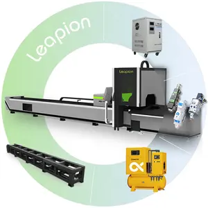 6000W الفولاذ المقاوم للصدأ المحمولة أنبوب سعر المعدن باستخدام الحاسب الآلي مصغرة ماكينة قطع النسيج بالليزر آلة حفر بالليزر صغيرة آلة قطع معدنية