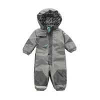 Conjunto de esquí de nailon personalizado para niños, traje de esquí de una pieza, transpirable e impermeable, SJ2966