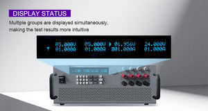 สวิตช์โปรแกรมได้4ช่อง60V 15A 900W แหล่งจ่ายไฟ DC สำหรับห้องปฏิบัติการและโรงงาน1mV 1mA - Product Image 2