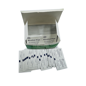 Toallitas estériles con alcohol isopropílico para limpieza de la piel y inyecciones - Product Image 1