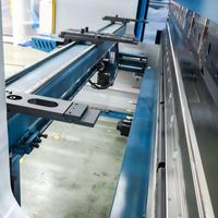 Machine de pliage haute précision HARSLE, machine de pliage hydraulique CNC en acier inoxydable, presse plieuse