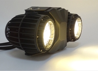 Équipement d'éclairage de scène professionnel 200W LED blanc chaud/froid étanche Cob LED élèvent des lumières de pair pour la lumière de blinder de théâtre
