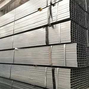 Pre-Galvanized Cold-Rolled Steel Pipes Rectangle Hollow Section Welded Square Pipe