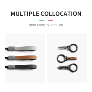 Custodia Protettiva in Pelle per Chiavi <span class=keywords><strong>Volkswagen</strong></span> Polo Magotan Passat CC Sagitar Tharu Tayron Tiguan L T-Roc - Protezione Premium per Chiavi - Product Image 4