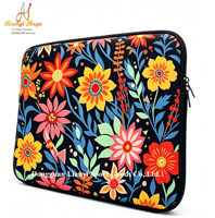 Housse d'ordinateur portable en néoprène personnalisée avec impression d'usine, sacoche de transport pour ordinateur portable, pochette OEM à fermeture éclair pour ordinateur de 13/14/15,6 pouces, cadeau