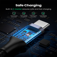 Sigor Vente en gros Chargeurs câble charge rapide Câbles de données de charge 3A Nylon Tressé câble usb type-c à type-c