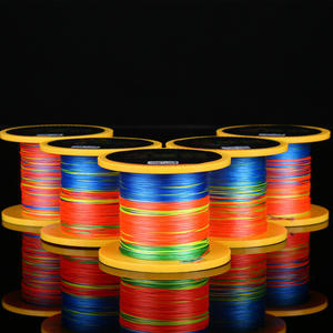 Haute qualité 4.0 # -<span class=keywords><strong>35</strong></span> #   Ligne <span class=keywords><strong>de</strong></span> pêche tressée super résistante en PE multibrins colorée, 16 brins, 100m-1000m - Product Image 1