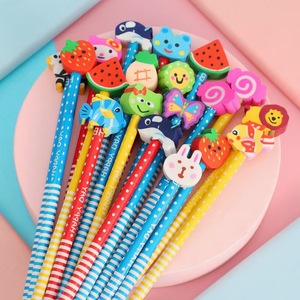 Ensemble <span class=keywords><strong>de</strong></span> crayons en bois Yichen, dessin animé, mine noire, gomme intégrée, pour enfants, élèves <span class=keywords><strong>de</strong></span> maternelle et primaire, fournitures scolaires et <span class=keywords><strong>de</strong></span> bureau - Product Image 4