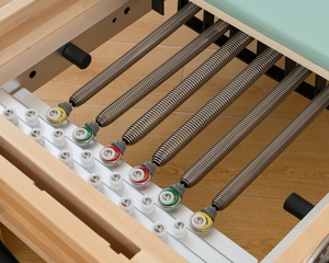 Kit de Equipo de <span class=keywords><strong>Pilates</strong></span> Portátil y Ajustable de Madera de Arce Ecológica LUMINE - Reformer de <span class=keywords><strong>Pilates</strong></span> de Alta Calidad y Duradero para Estudio de Salud - Product Image 4