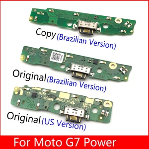 Chargeur de téléphone portable d'origine Flex pour Motorola Moto G7 Power Micro USB Port Dock Connecteur de charge Port avec carte - Product Image 3