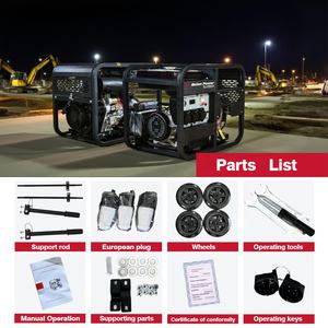 Belon мощность 8,0 кВт однофазный 230/400 В, портативный дизель-генератор с открытой рамой, малогабаритный двигатель с высокой эффективностью - Product Image 4