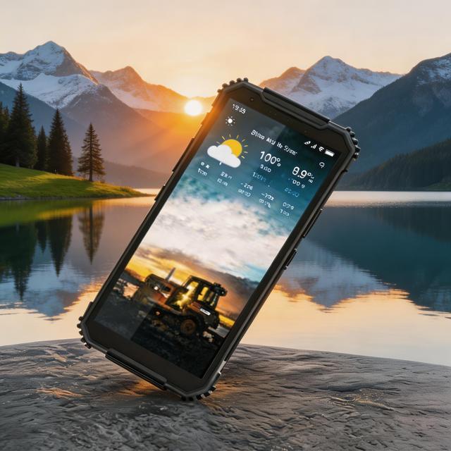 ZoomSmart Industrial PDA 4GB+64GB 5000mAh Battery 6 Inch Android 10 GSM/LTE Gaming IP68/IP69K 90Hz Shockproof French Waterproof