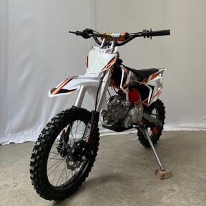 <span class=keywords><strong>Moto</strong></span> tout-terrain JINBANG DIRT BIKE 125cc, Pit Bike, certification CE, moteur 4 temps refroidi par air, démarrage électrique, vitesse maximale - Product Image 1