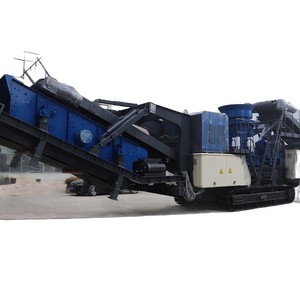 Concasseur mobile à cône sur chenilles, vente directe usine, équipement de concassage de minerai, concasseur de déchets de construction - Product Image 1