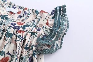 Vêtements de fête pour bébés, robes pour enfants, robe florale pour filles de style mature en provenance de Chine - Product Image 3