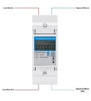 Compteurs d'eau et d'électricité intelligents avec protection IP68, recharge mobile et surveillance à distance pour appartements et locaux locatifs