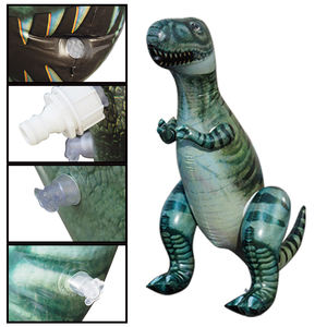 बड़े inflatatatorus rex डायनासोर खिलौना अद्भुत आउटडोर पानी स्प्रिंकलर बच्चों के लिए आंगन घास विशाल पशु खिलौना के लिए - Product Image 4