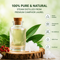 Huile Essentielle de Borneol 100% Biologique Pure, Qualité Supérieure, Écologique, Distillée à la Vapeur, Certifiée Halal/Kosher, Pour Tous Types de Peau