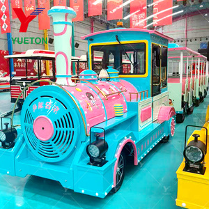 Parque <span class=keywords><strong>de</strong></span> atracciones al aire libre <span class=keywords><strong>de</strong></span> alta calidad turismo carretera turística trenes eléctricos paseos en <span class=keywords><strong>tren</strong></span> sin rieles a la venta - Product Image 3