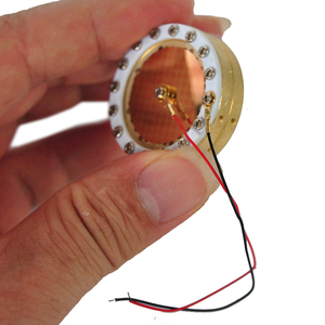 Capsule de microphone grand diaphragme de 34 mm avec plaques arrière isolées en or pour tête de microphone à condensateur - Product Image 5